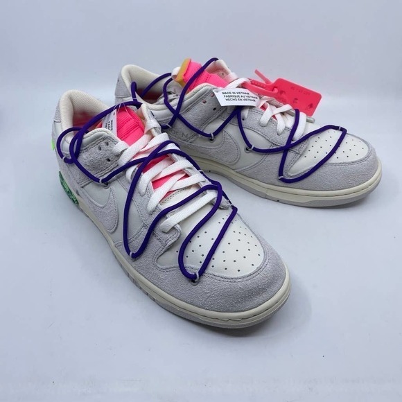 NWT NIKE DUNK LOW in sail Neutral Grey - Picture 2 of 10